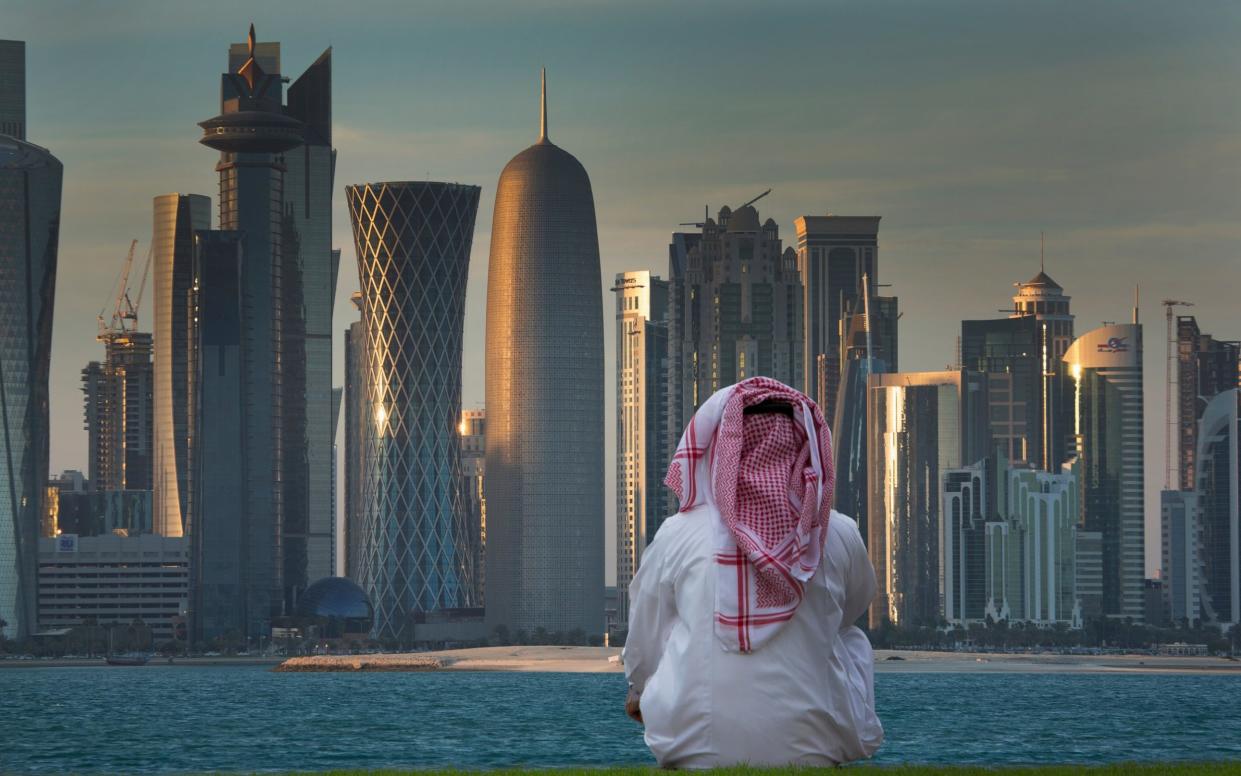 Qatar skyline