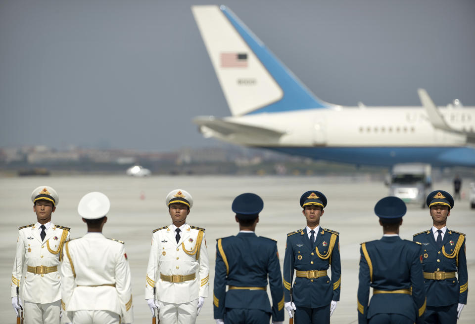 Chinese honor guard