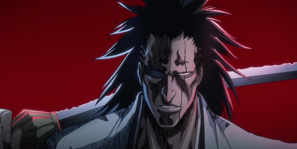 Kenpachi Zaraki from the Bleach teaser