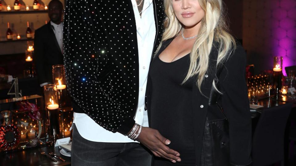 Khloé Kardashian and Tristan Thompson