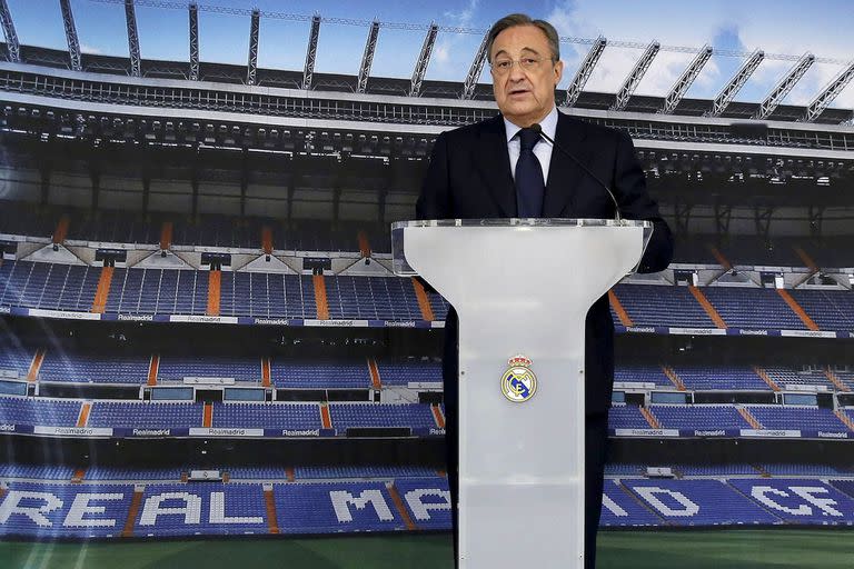 Florentino Pérez, presidente del Real Madrid