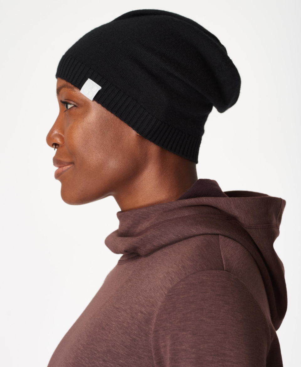 Sweaty Betty Rapid Wool Beanie in Black