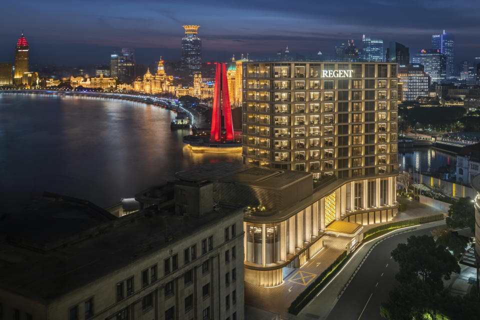 A look at the Regent Shanghai on the Bund