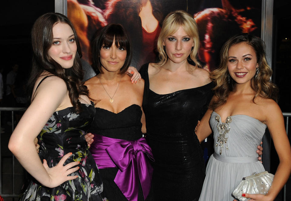 Nick and Norah's Infinite Playlist Premiere LA 2008 Kat Dennings Lorene Scafaria Ari Graynor Alexis Dziena