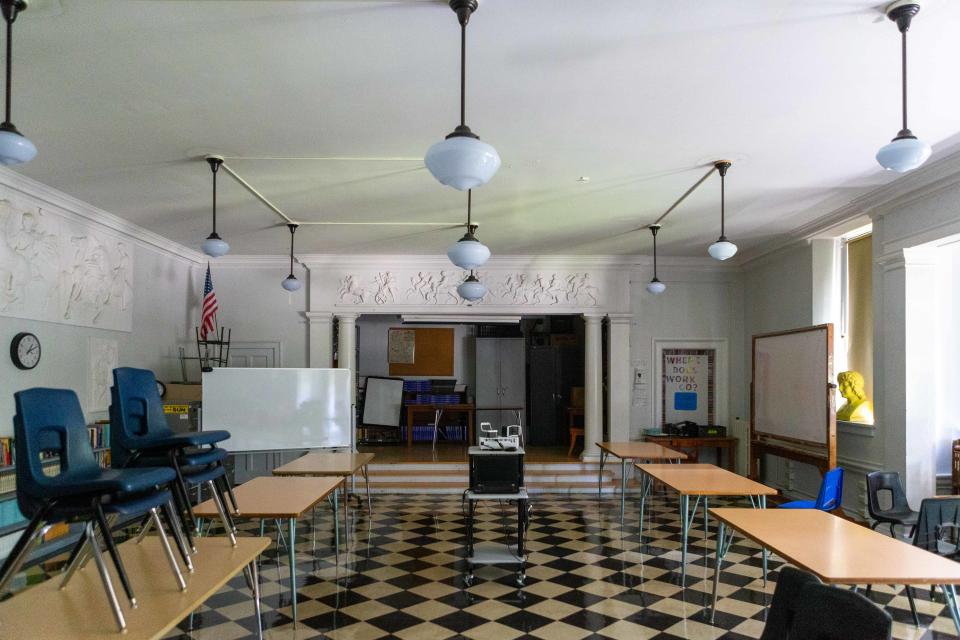 A classroom in Topeka, Kansas.