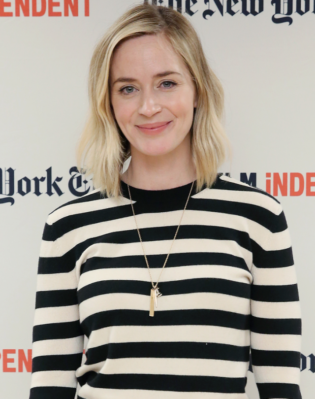 emily blunt bob short