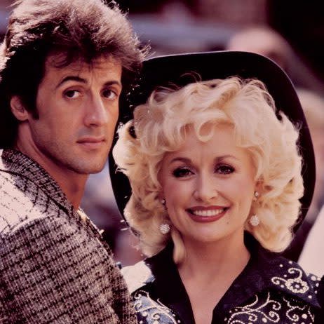 Sylvester Stallone and Dolly Parton, 'Rhinestone', 1984