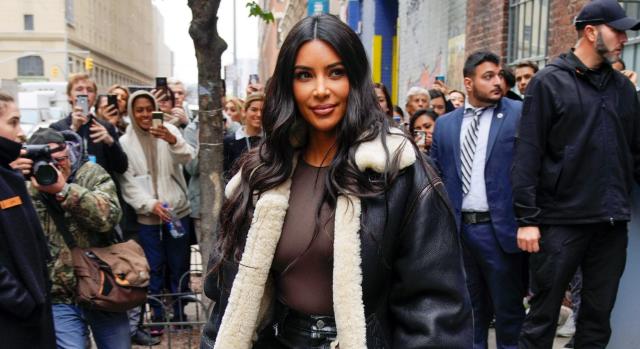 Kim Kardashian's Skims collection includes a pair of asymmetric