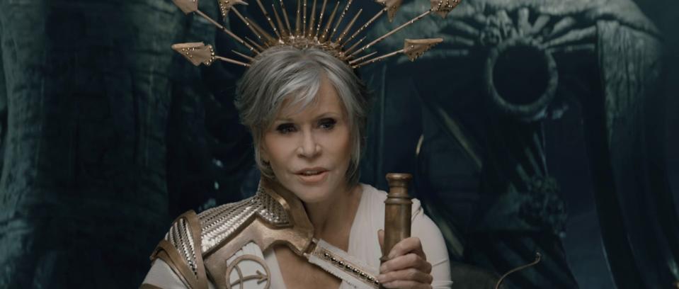 Jane Fonda as Sagittarius in "This Is Me... Now: A Love Story."