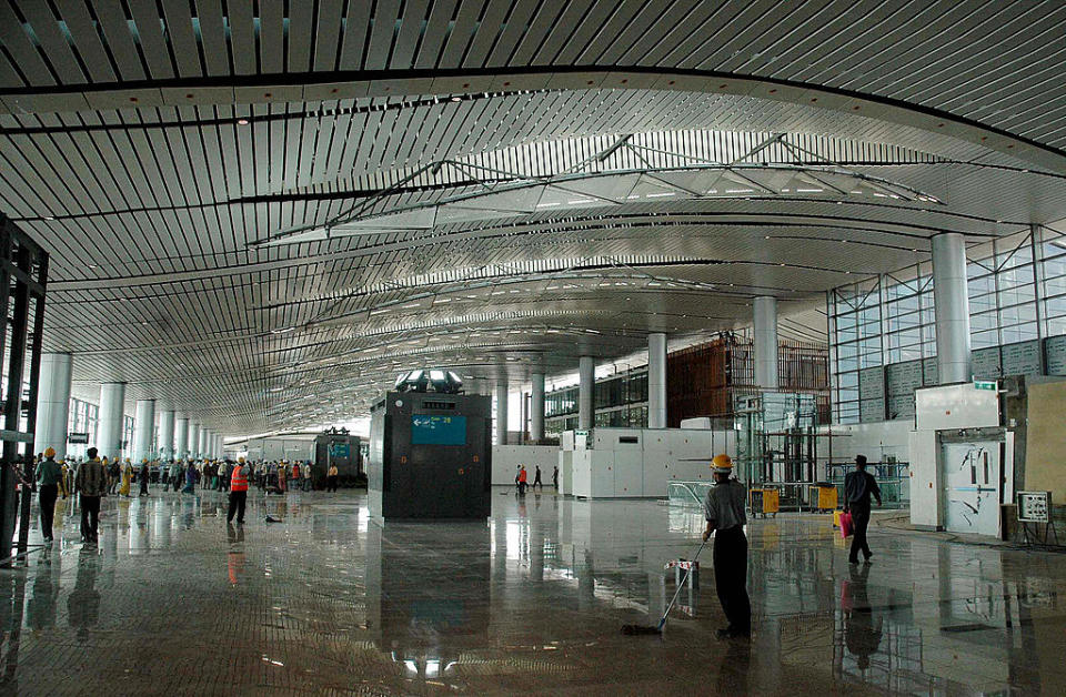 <p>8 – Aéroport International Rajiv Gandhi de Hyderabad, Hyderabad, Inde : 8,27/10. (crédit Getty) </p>