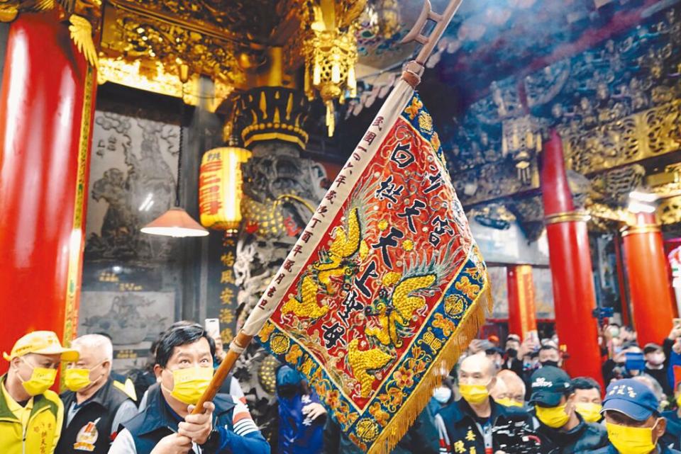 苗栗縣拱天宮白沙屯媽祖進香活動預計12日起駕出發。（資料照／拱天宮提供）
