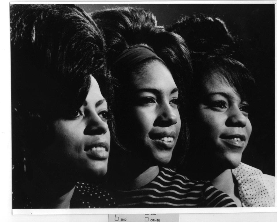 Diana Ross, Mary Wilson and Florence Ballard of the Supremes.