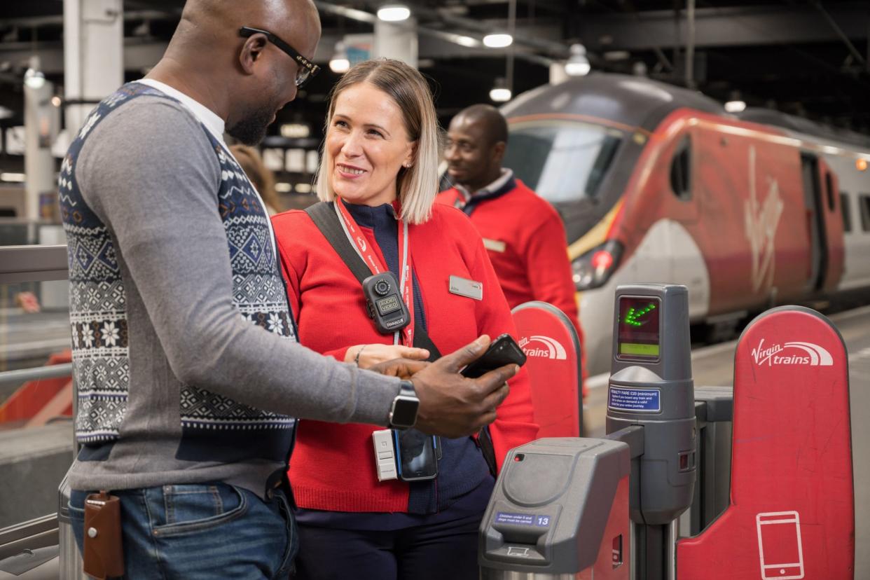 Virgin Trains has rolled out bodycams to all frontline staff: PA