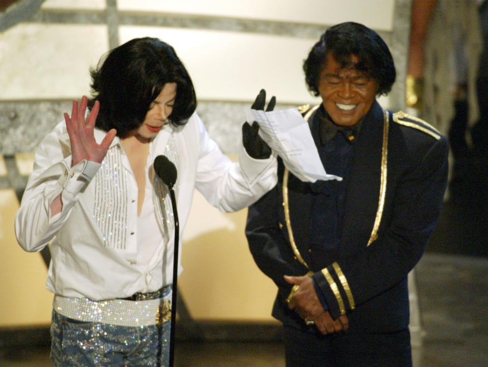 Michael Jackson and James Brow