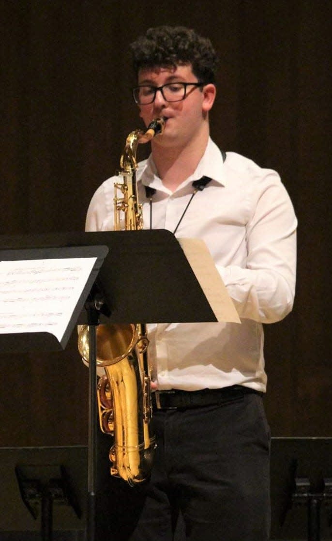 Eddie Stuczynski, who will serve as the honorary survivor Saturday for the 40th anniversary of the Sole Burner 5K Walk/Run in Appleton, is a music education major at UW-Oshkosh.