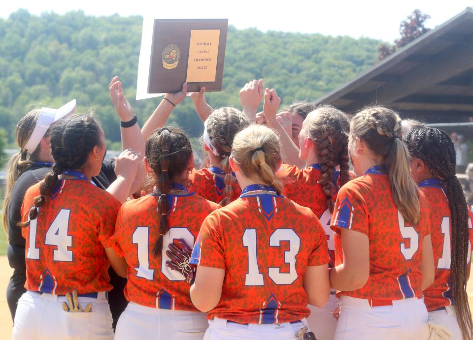 Thomas A. Edison was a 2-1 winner over Elmira Notre Dame in the Section 4 Class C softball championship game May 27, 2023 at the Holding Point Recreation Complex in Horseheads.