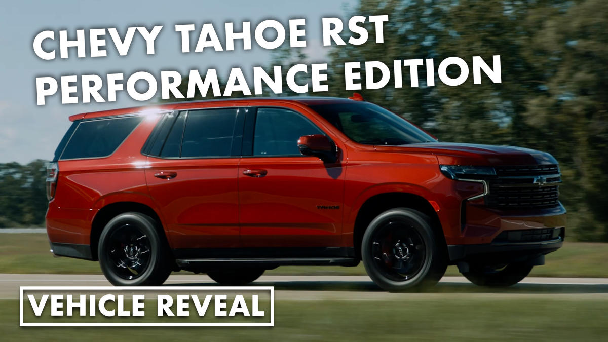 Chevy Tahoe RST Performance Edition revealed [Video]