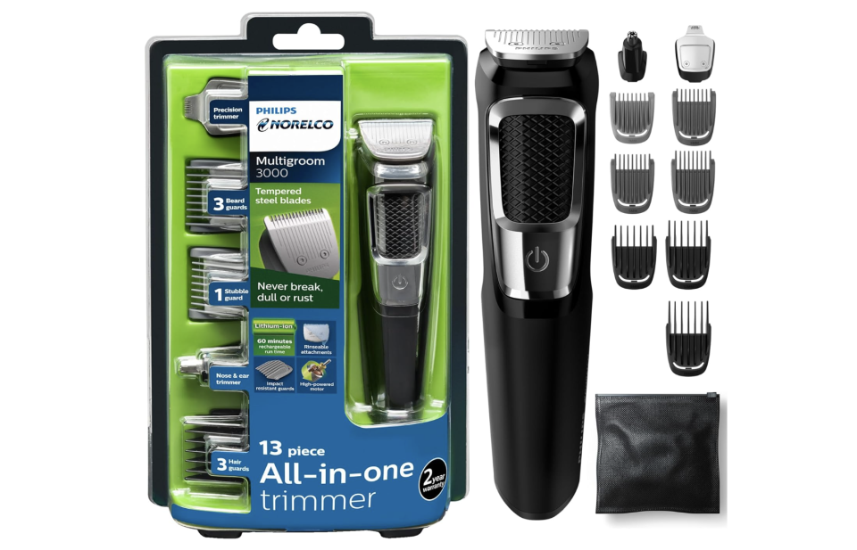  Philips Norelco Multigroomer All-in-One Trimmer Series 3000. (PHOTO: Amazon Singapore)