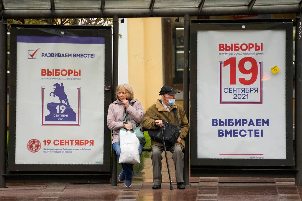 Russia Election (Copyright 2021 The Associated Press. All rights reserved)