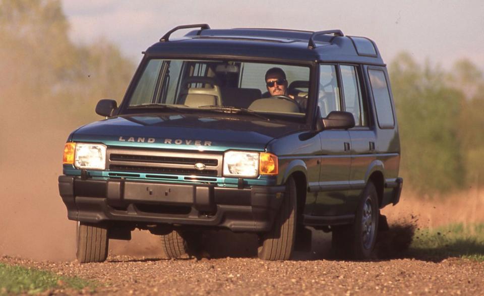 <p>Later Series II models (1999–2004) gained a more buttoned-down suspension for improved handling. In 2003 they received a larger 4.6-liter V-8 previously used in the Range Rover. Traction control and hill-descent control furthered the Disco's off-road prowess.</p>