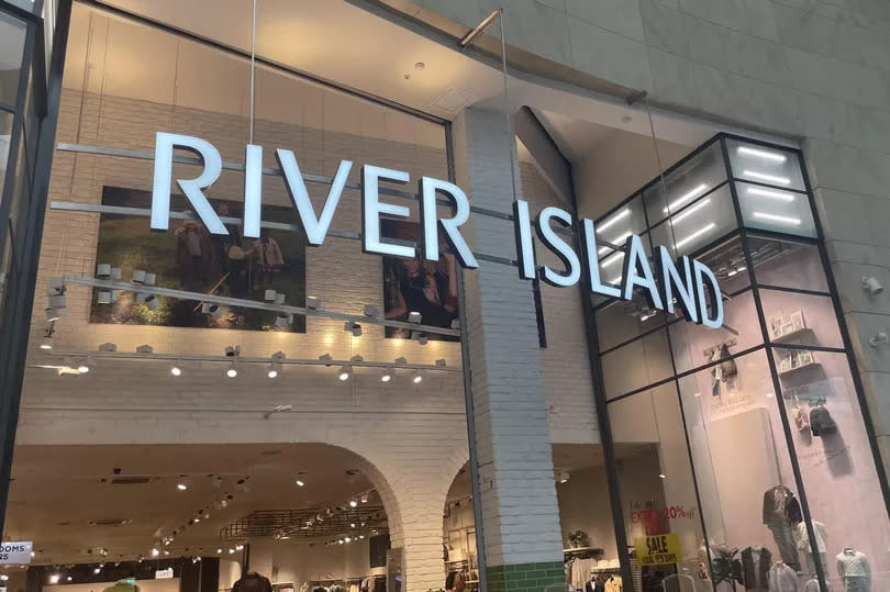 River Island has undergone a major transformation in the Trafford Centre