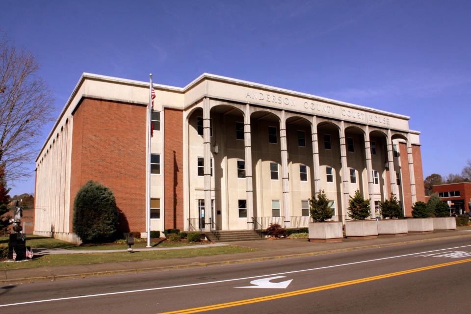 The Anderson County Courthouse in Clinton.