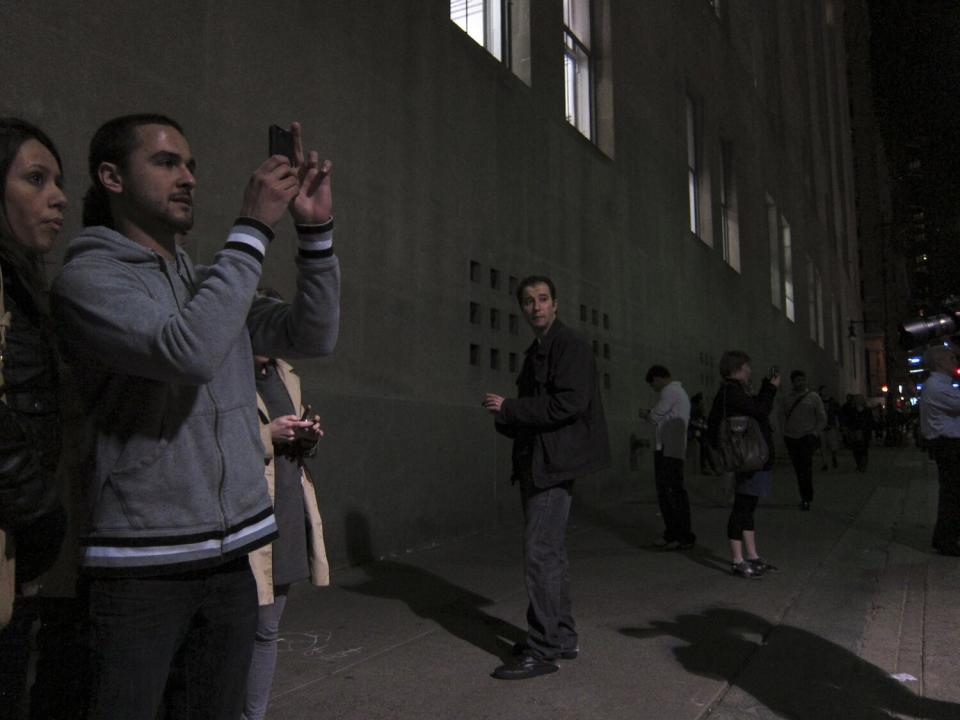 Ground Zero, New York City. May 2, 2011.