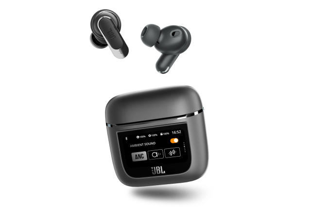 JBL debuts true wireless earbuds with a touchscreen \'smart\' case