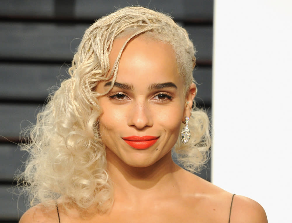 Zoë Kravitz invoked Jean Harlow at the Oscars after-party, but she put her own spin on it