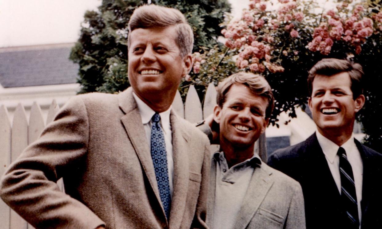 <span>From left, John F Kennedy with brothers Robert and Edward in the early 1960s</span><span>Photograph: KPA/Zuma/Rex Features</span>