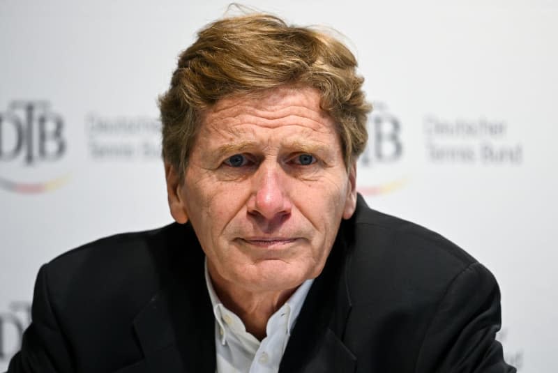 Dietloff von Arnim, President of the German Tennis Federation, attends a press conference. German Tennis Federation (DTB) president Dietloff von Arnim is open in principle to a reported $2 billion offer from Saudi Arabia for the prestiogious Masters tournaments. Sven Hoppe/dpa