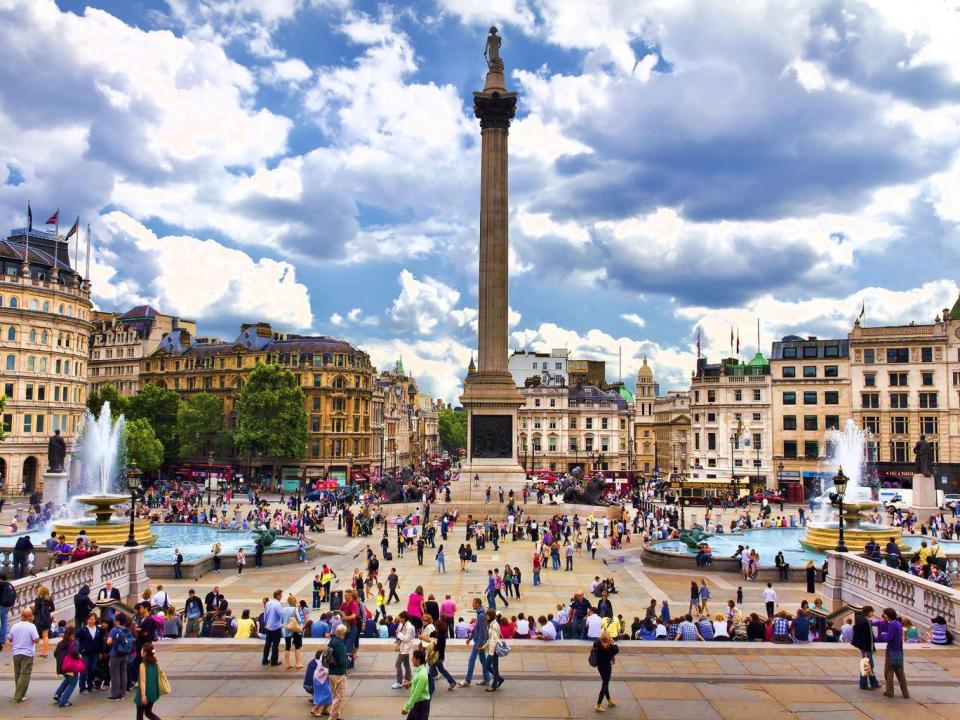 The woman and her friend were seen walking with two unknown men in Haymarket, near Trafalgar Square, around 3am (iStock)