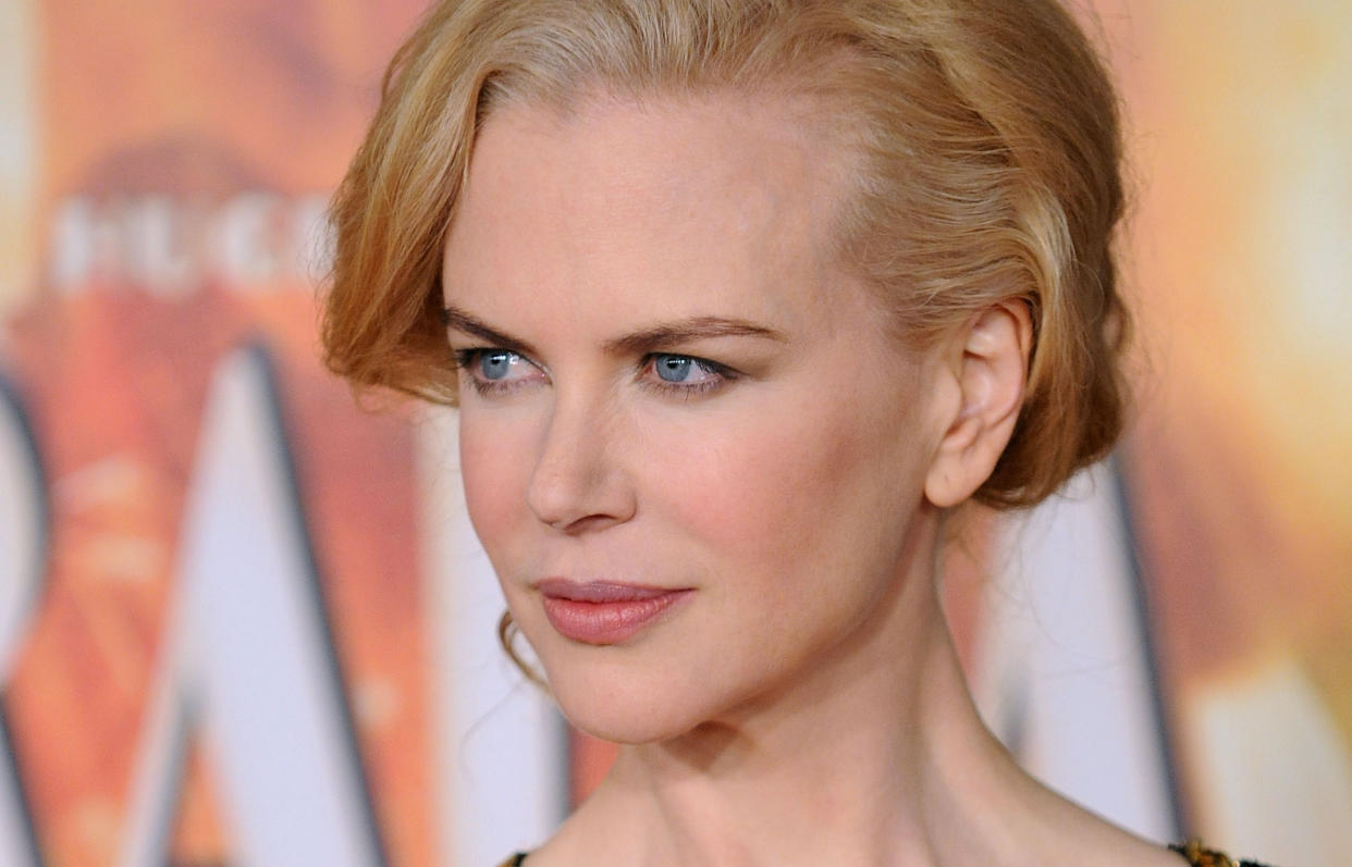 Nicole Kidman en el estreno de 'Australia' (2008) en Nueva York, la actuación que no la hizo sentirse orgullosa (Foto de James Devaney/WireImage)