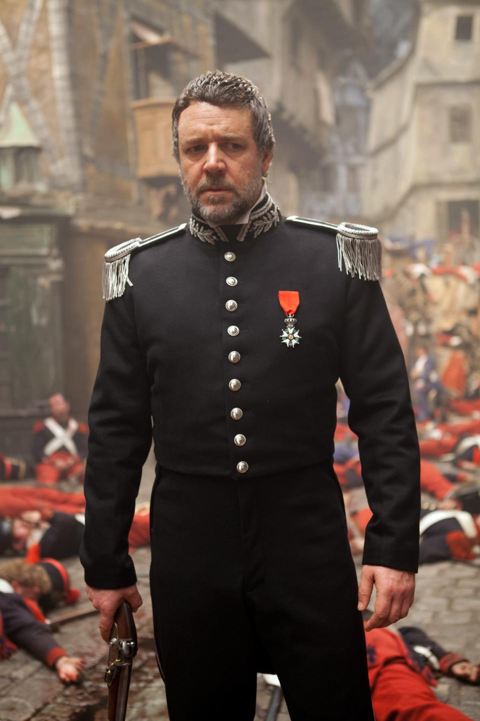 LES MISERABLES, Russell Crowe, 2012.