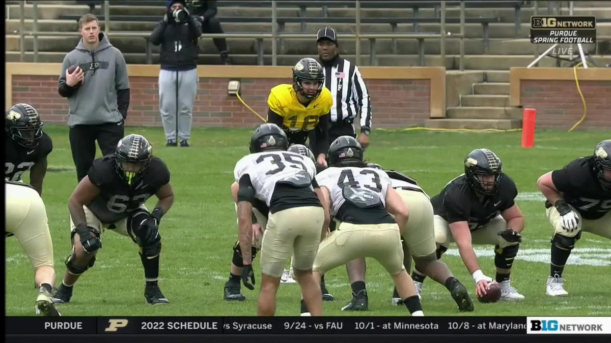 Purdue spring game highlights
