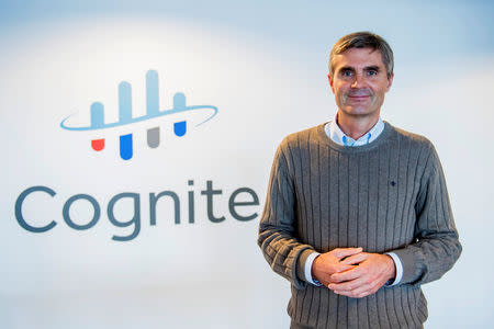 John Markus Lervik, co-founder and CEO of Cognite, poses for a picture in Oslo, Norway September 14, 2018. Picture taken September 14, 2018. REUTERS/Fredrik Varfjell