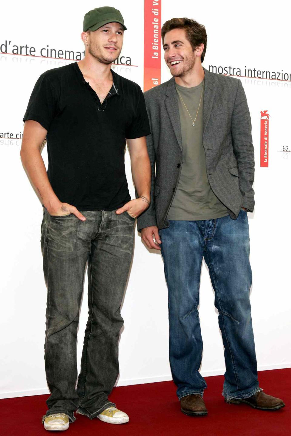 Heath Ledger and Jake Gyllenhaal