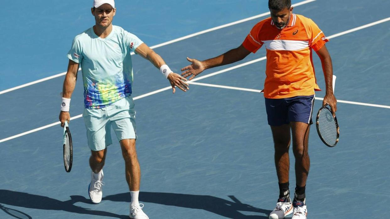 Mit 43: Inder Bopanna Nummer eins im Herren-Doppel