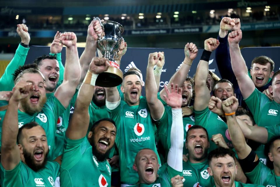 This is Ireland’s first ever series win in New Zealand  (Getty Images)