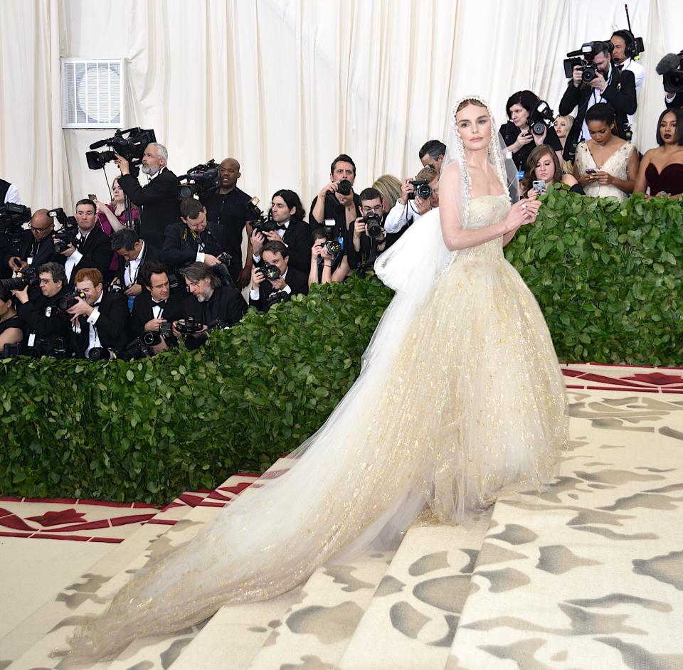 Kate Bosworth attends the 2018 Met Gala.