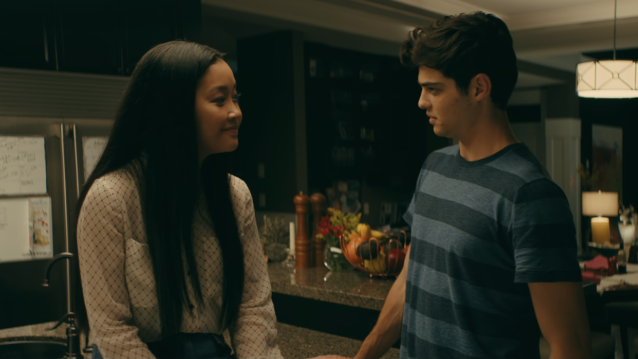  Lana Condor and Noah Centineo in All The Boys I've Loved Before 