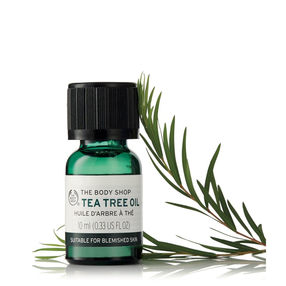 Tea Tree Oil. Image courtesy of The Body Shop.