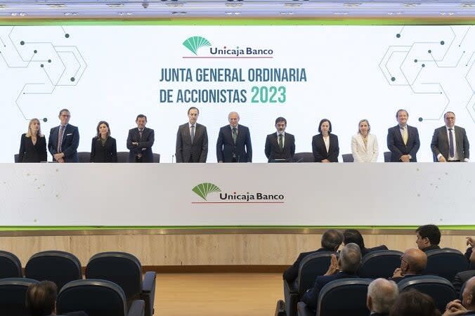 Unicaja Banco celebra Junta General de Accionistas: dividendo y Plan Estratégico 2022-2024