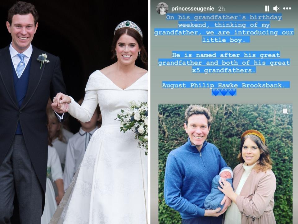 princess eugenie august baby name meaning