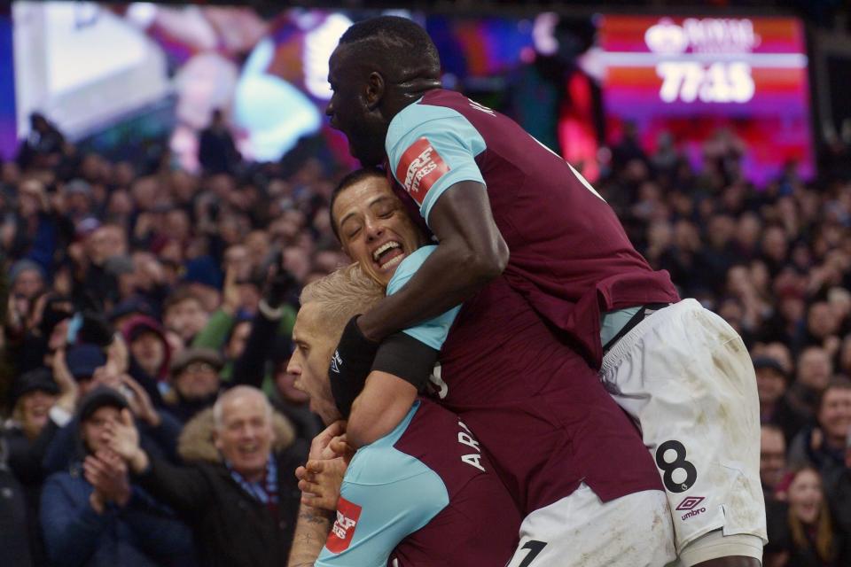 Javier Hernandez is playing with a smile again after West Ham January blues