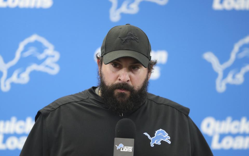 Detroit Lions head coach Matt Patricia will not be punished by the NFL and neither will the team, the league said. (AP)