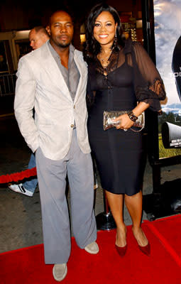 Director Antoine Fuqua and Lela Rochon at the Los Angeles premiere of Paramount Pictures' Shooter