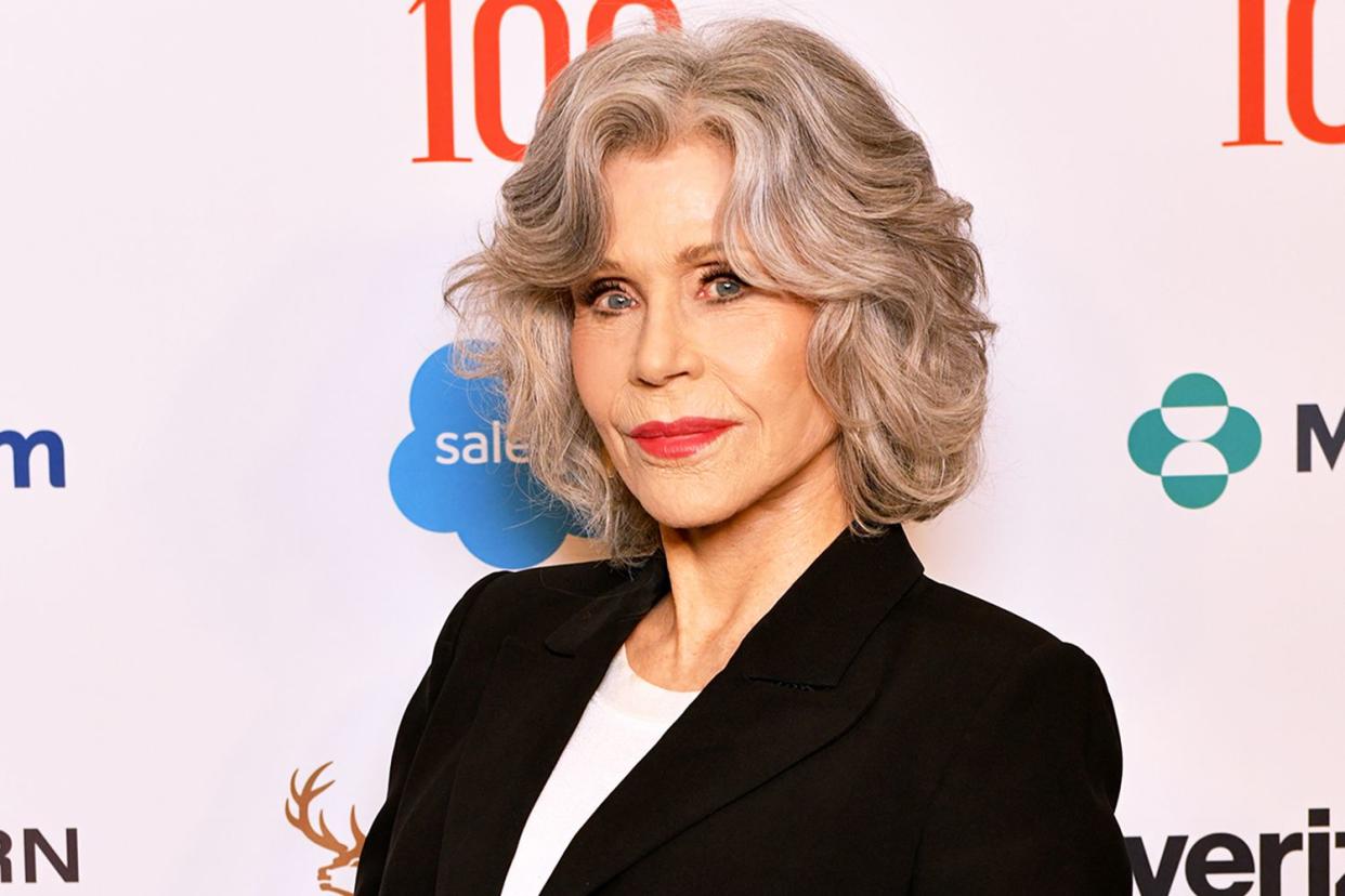 <p>Craig Barritt/Getty</p> Jane Fonda