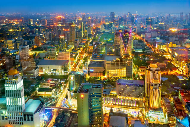 Thailand - Bangkok cityscape view from Baiyoke Sky Tower