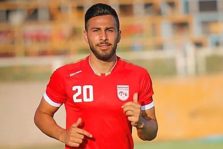 Amir Nasr-Azadani, el futbolista recibió una condena de 26 años de cárcel, tras hacerse público su apoyo a las mujeres de su país